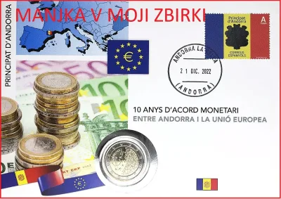 10 LET OD VELJAVNOSTI MONETARNEGA SPORAZUMA MED ANDORO IN EU